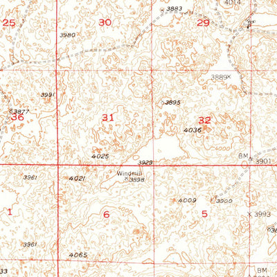 United States Geological Survey Twin Lakes, NE (1948, 62500-Scale) digital map