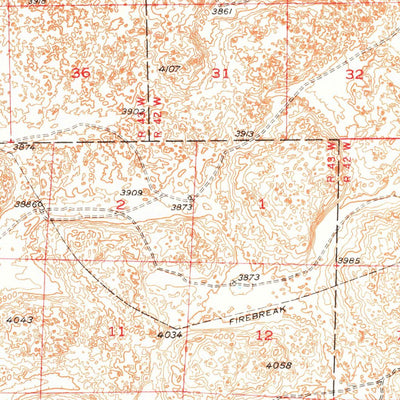 United States Geological Survey Twin Lakes, NE (1948, 62500-Scale) digital map