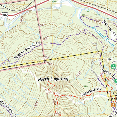 United States Geological Survey Twin Mountain, NH (2021, 24000-Scale) digital map