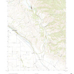 United States Geological Survey Twitchell Dam, CA (2021, 24000-Scale) digital map