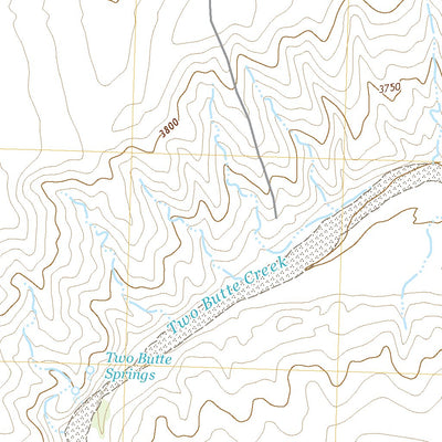 United States Geological Survey Two Butte Springs, CO (2022, 24000-Scale) digital map