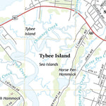 United States Geological Survey Tybee Island North, GA (2020, 24000-Scale) digital map