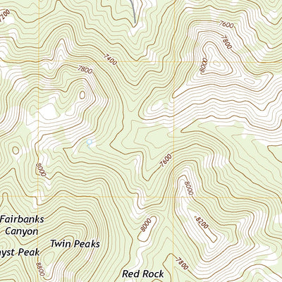 United States Geological Survey Tybo, NV (2021, 24000-Scale) digital map