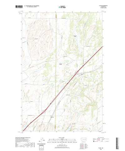 United States Geological Survey Tyler, WA (2020, 24000-Scale) digital map