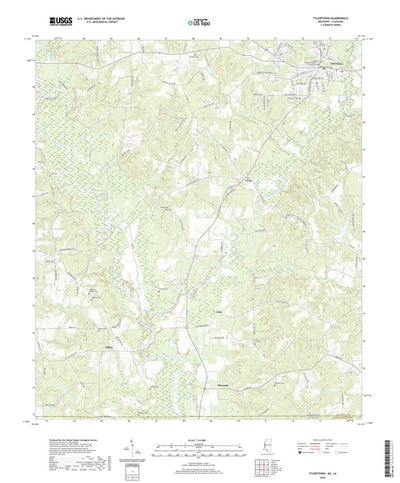United States Geological Survey Tylertown, MS (2020, 24000-Scale) digital map