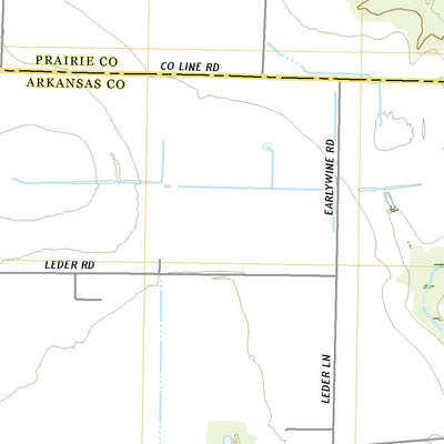 United States Geological Survey Ulm, AR (2020, 24000-Scale) digital map