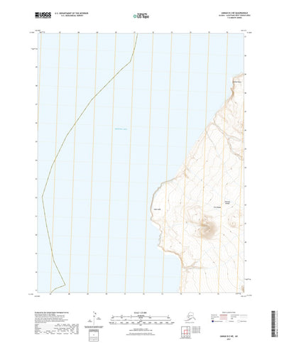 United States Geological Survey Umnak B-2 NE, AK (2021, 25000-Scale) digital map