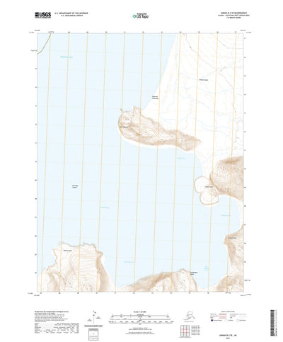 United States Geological Survey Umnak B-2 SE, AK (2021, 25000-Scale) digital map