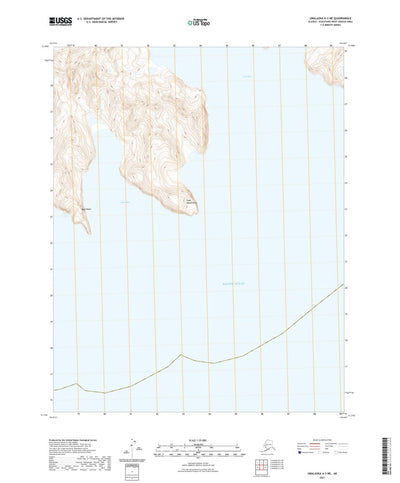 United States Geological Survey Unalaska A-3 NE, AK (2021, 25000-Scale) digital map