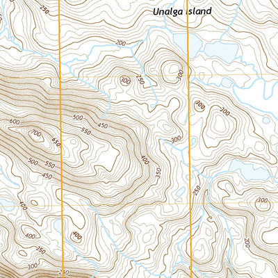 United States Geological Survey Unalaska C-1 NE, AK (2020, 25000-Scale) digital map