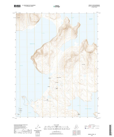 United States Geological Survey Unimak A-5 NW, AK (2020, 25000-Scale) digital map