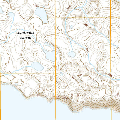 United States Geological Survey Unimak A-5 SE, AK (2020, 25000-Scale) digital map