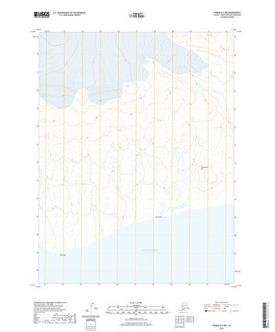 United States Geological Survey Unimak B-2 NW, AK (2020, 25000-Scale) digital map
