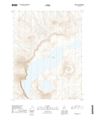 United States Geological Survey Unimak C-2 NE, AK (2021, 25000-Scale) digital map