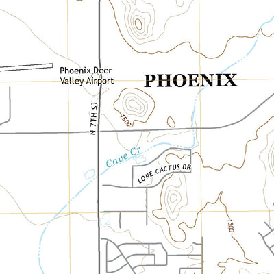 United States Geological Survey Union Hills, AZ (2021, 24000-Scale) digital map