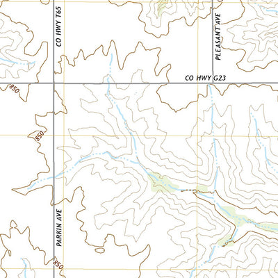 United States Geological Survey Union Mills, IA (2022, 24000-Scale) digital map