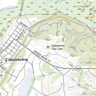 United States Geological Survey Uniontown, KY (2022, 24000-Scale) digital map