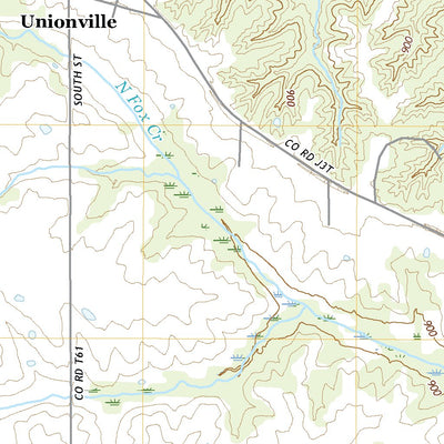 United States Geological Survey Unionville, IA (2022, 24000-Scale) digital map