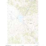 United States Geological Survey Upper Holter Lake, MT (2020, 24000-Scale) digital map
