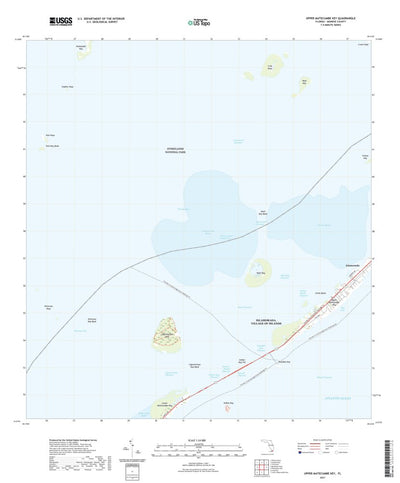 United States Geological Survey Upper Matecumbe Key, FL (2021, 24000-Scale) digital map