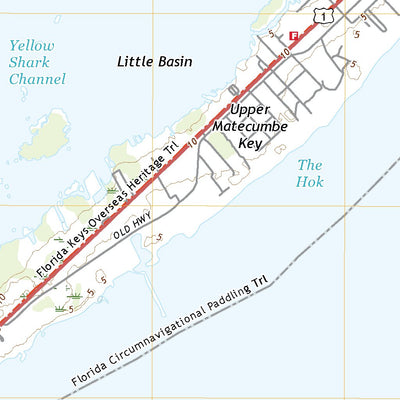 United States Geological Survey Upper Matecumbe Key, FL (2021, 24000-Scale) digital map