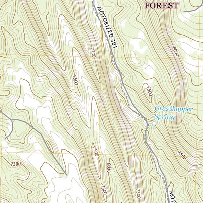 United States Geological Survey Upper Nutria, NM (2020, 24000-Scale) digital map