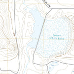 United States Geological Survey Upper White Lake, TX (2022, 24000-Scale) digital map