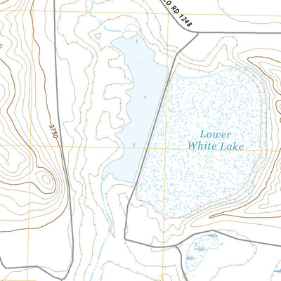 United States Geological Survey Upper White Lake, TX (2022, 24000-Scale) digital map