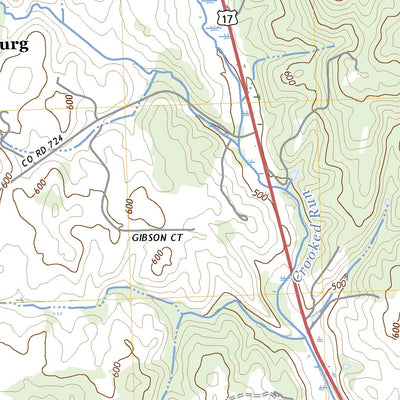 United States Geological Survey Upperville, VA (2022, 24000-Scale) digital map