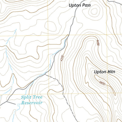 United States Geological Survey Upton Mountain, OR (2020, 24000-Scale) digital map