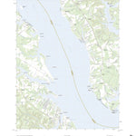 United States Geological Survey Urbanna, VA (2022, 24000-Scale) digital map