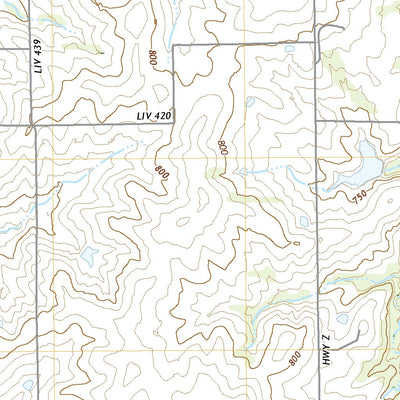 United States Geological Survey Utica East, MO (2021, 24000-Scale) digital map