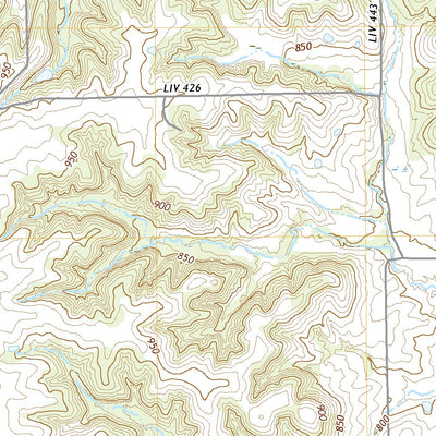 United States Geological Survey Utica East, MO (2021, 24000-Scale) digital map