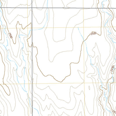 United States Geological Survey Utica SW, KS (2022, 24000-Scale) digital map