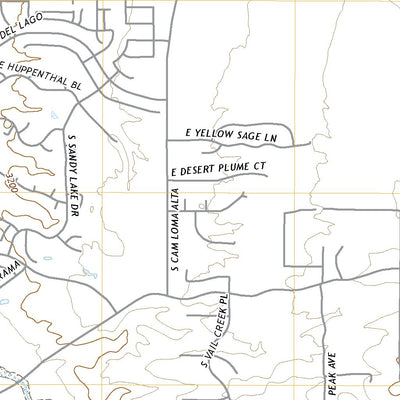 United States Geological Survey Vail, AZ (2021, 24000-Scale) digital map