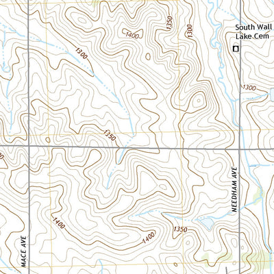 United States Geological Survey Vail NE, IA (2022, 24000-Scale) digital map