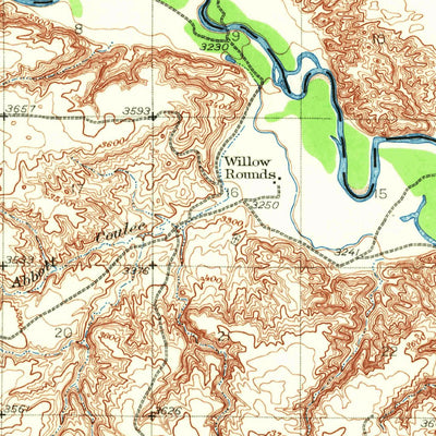 United States Geological Survey Valier, MT (1934, 62500-Scale) digital map