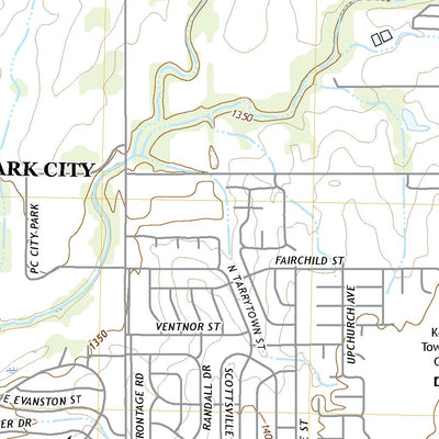 United States Geological Survey Valley Center, KS (2022, 24000-Scale) digital map