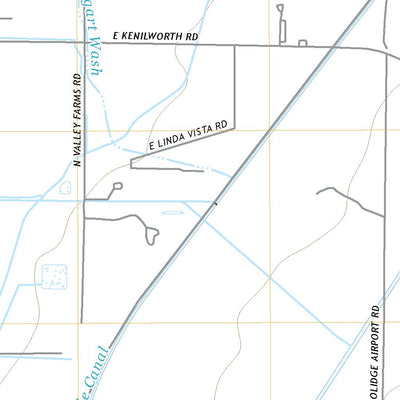 United States Geological Survey Valley Farms, AZ (2021, 24000-Scale) digital map