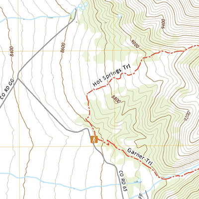 United States Geological Survey Valley View Hot Springs, CO (2022, 24000-Scale) digital map
