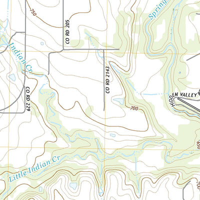 United States Geological Survey Valley View, TX (2022, 24000-Scale) digital map