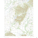 United States Geological Survey Vallonia, IN (2022, 24000-Scale) digital map