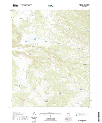 United States Geological Survey Van Bremmer Park, NM (2020, 24000-Scale) digital map