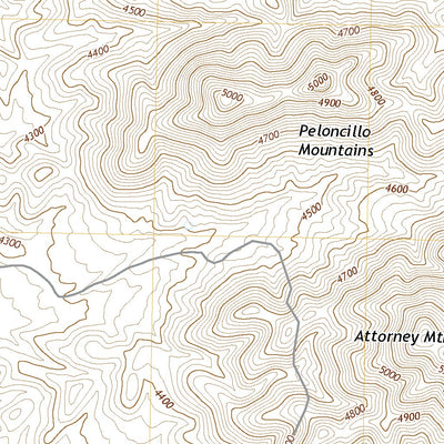 United States Geological Survey Vanar, AZ (2021, 24000-Scale) digital map