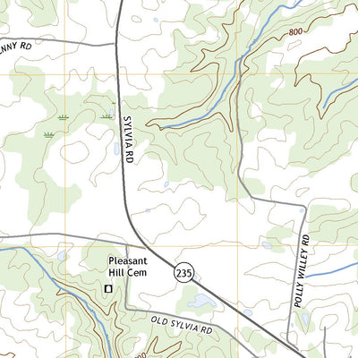 United States Geological Survey Vanleer, TN (2022, 24000-Scale) digital map