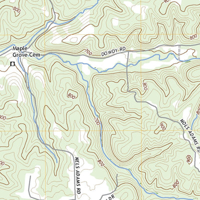 United States Geological Survey Vanleer, TN (2022, 24000-Scale) digital map