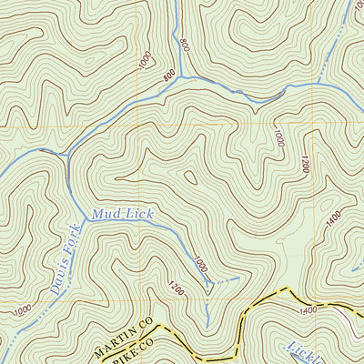 United States Geological Survey Varney, KY (2022, 24000-Scale) digital map