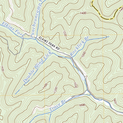 United States Geological Survey Varney, KY (2022, 24000-Scale) digital map