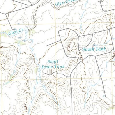 United States Geological Survey Vealmoor, TX (2022, 24000-Scale) digital map