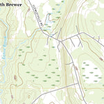 United States Geological Survey Veazie, ME (2021, 24000-Scale) digital map